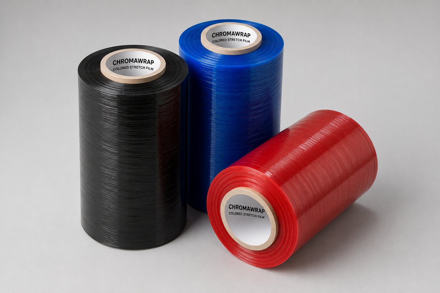 Colored tinted stretch film