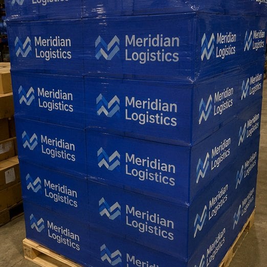 Custom stretch wrap — customer photo